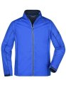 Heren Softshell jas Daiber JN1122 Nautic Blue-Navy